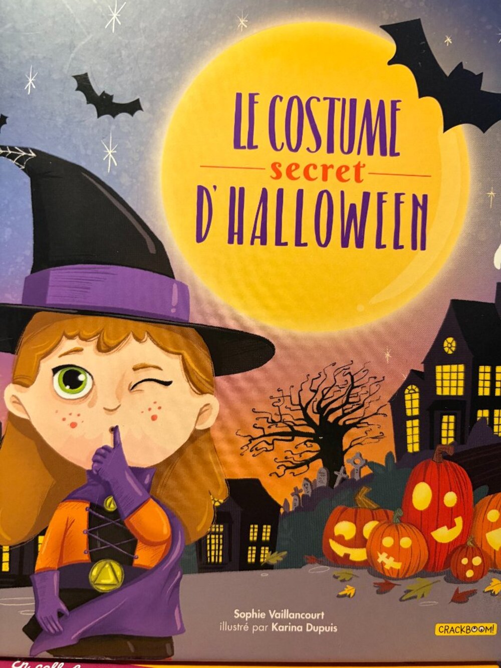 🎃 FRENCH Halloween Kids Book: Le Costume Secret d'Halloween (Crackboom)
